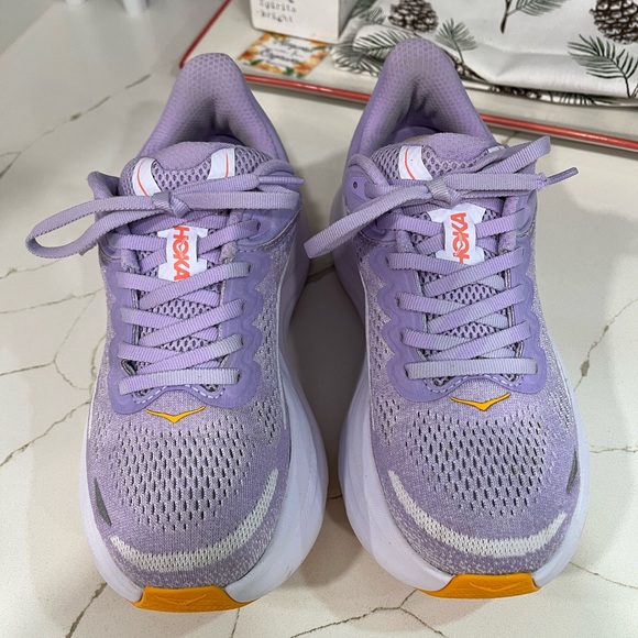 Hoka Bondi 9 Running Shoes. Women’s Size 7B Color Purple - Picture 3 of 9